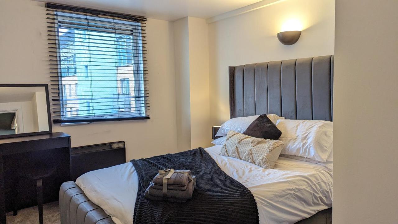 Jpg Theatre Suite - High Floor Mcr Luxe Apartment W Balcony Canal Views 曼彻斯特 外观 照片